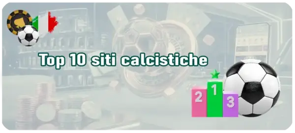 Top 10 siti di scommesse sul calcio con le quote più alte nel 2026.